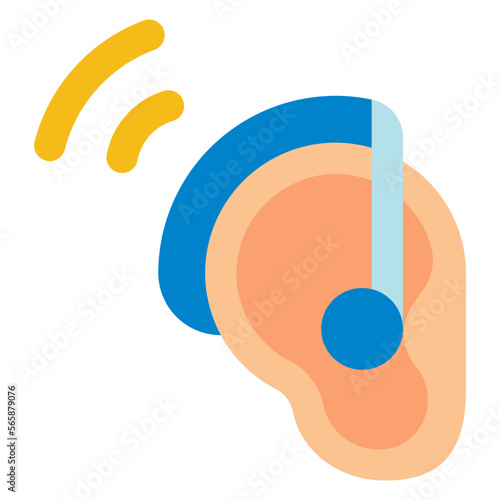 hearing aid device illustration