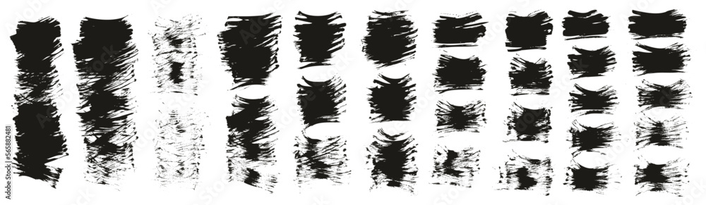 Flat Fan Brush Thin Short Background High Detail Abstract Vector Background MEGA Set Flat Fan Brush Thin Short Background High Detail Abstract Vector Background MEGA Set