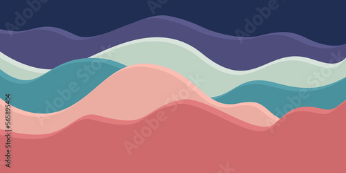 abstract background with waves. background pastel colors
