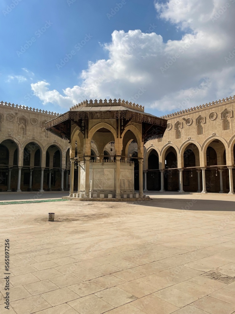 Sheikh Moayed Mosque in Cairo, Egypt