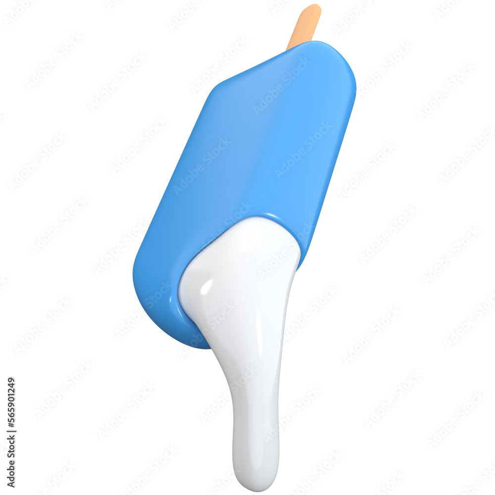 Ice cream 3d icon, for UI, poster, banner, social media post. 3D rendering Ice cream 3d icon, for UI, poster, banner, social media post. 3D rendering
