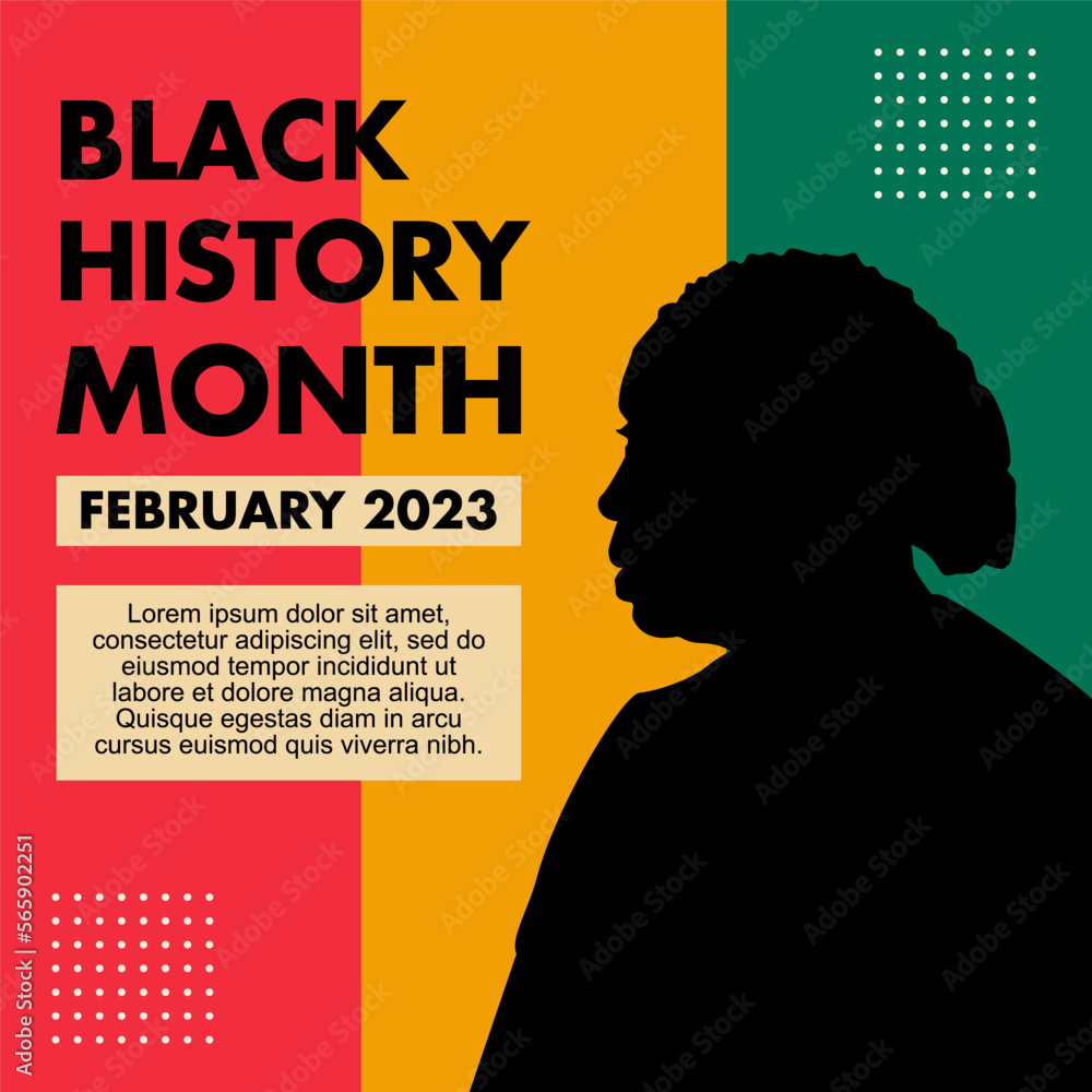 Illustration Design Black History Month