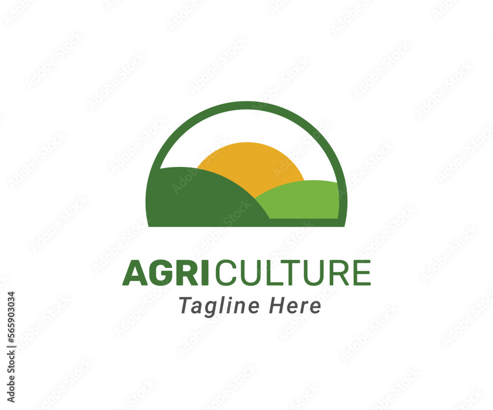 Agriculture logo design company. Modern logo for company Agriculture logo design company. Modern logo for company