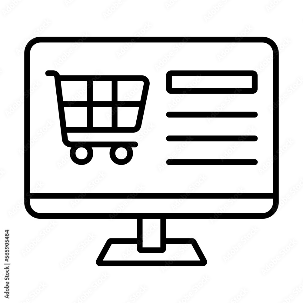 Ecommerce Icon Ecommerce Icon