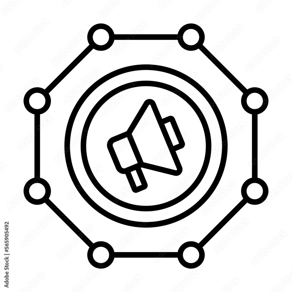 Viral Marketing Icon Viral Marketing Icon