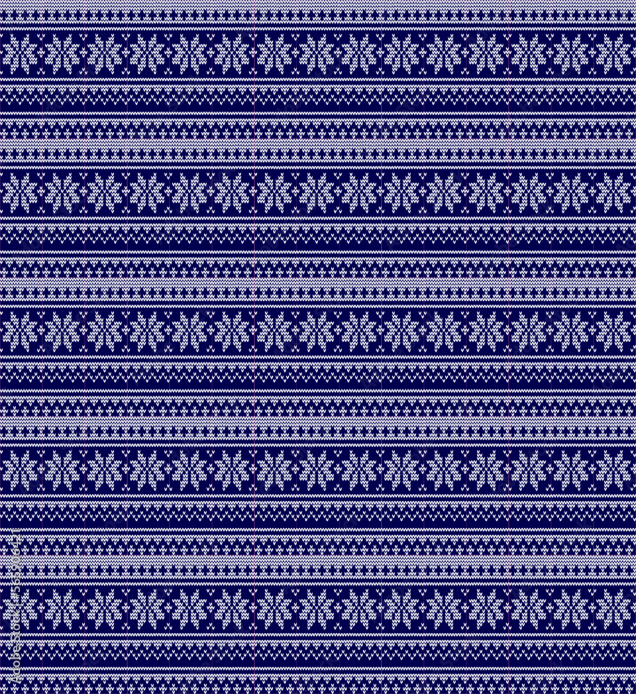 beautiful blue seamless knitted pattern beautiful blue seamless knitted pattern