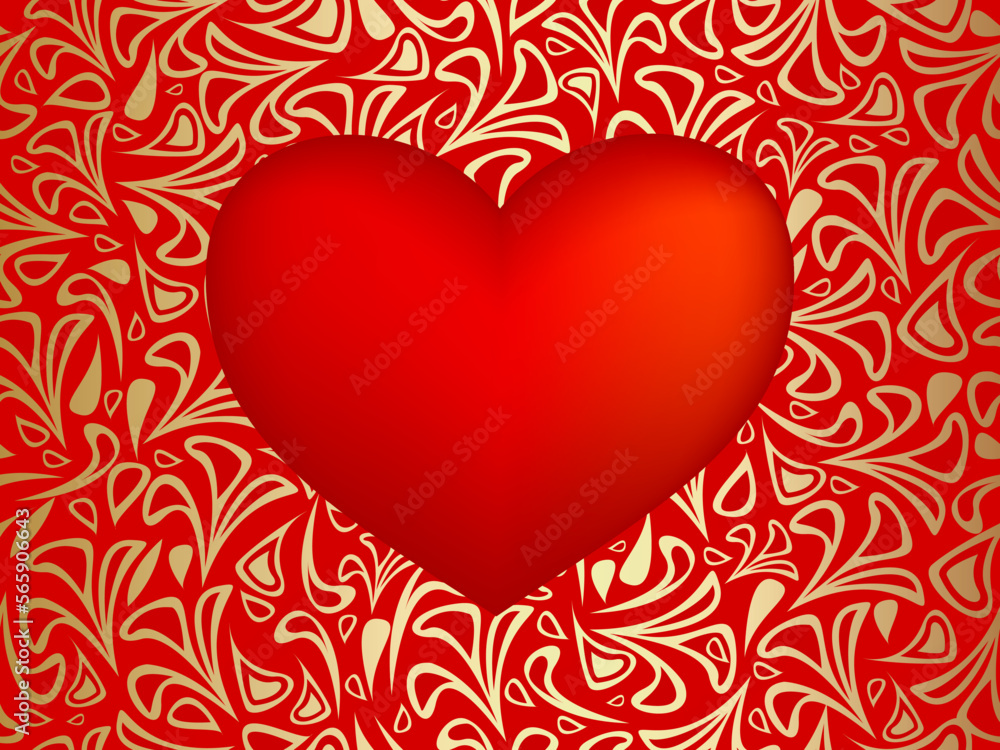 red heart red heart