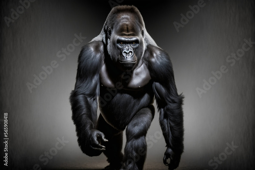 Moving Silverback Gorilla, Generative AI