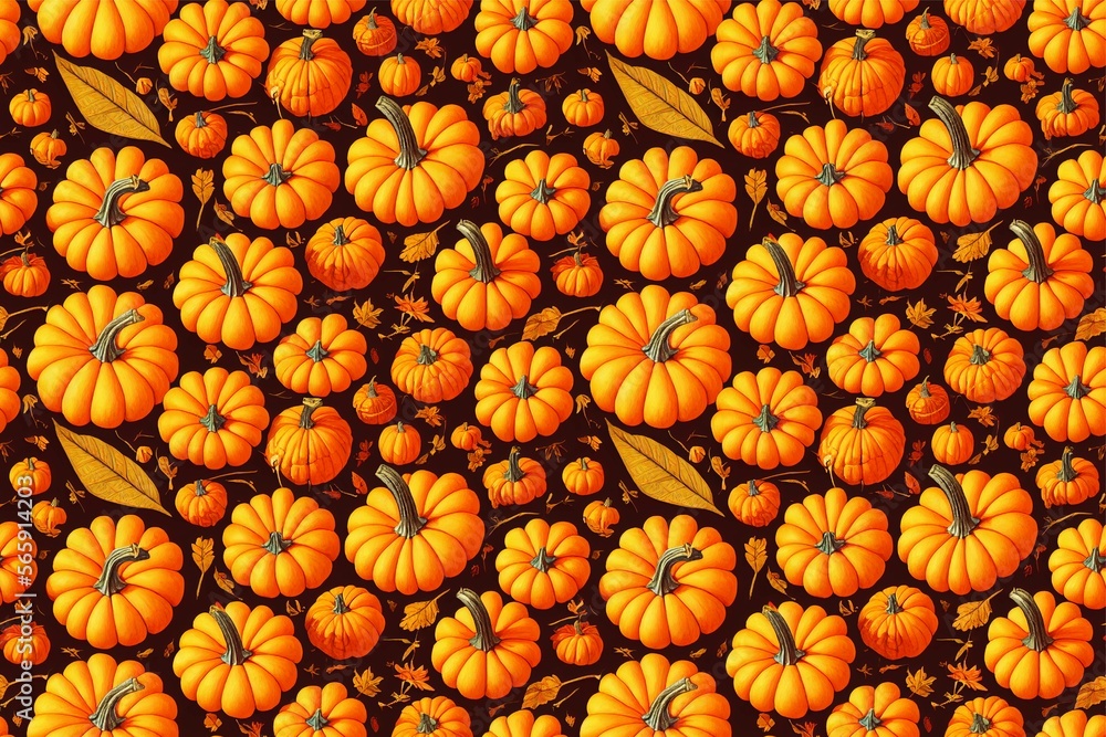 pumpkin seamless pattern texture
pumpkin seamless pattern texture