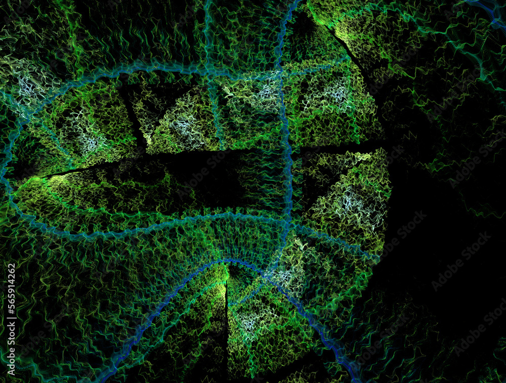 Obraz premium Imaginatory fractal abstract background Image