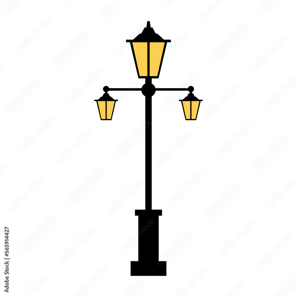 Obraz premium garden light pole