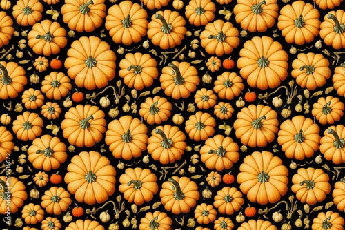 Wallpaper Mural pumpkin seamless pattern texture
 Torontodigital.ca