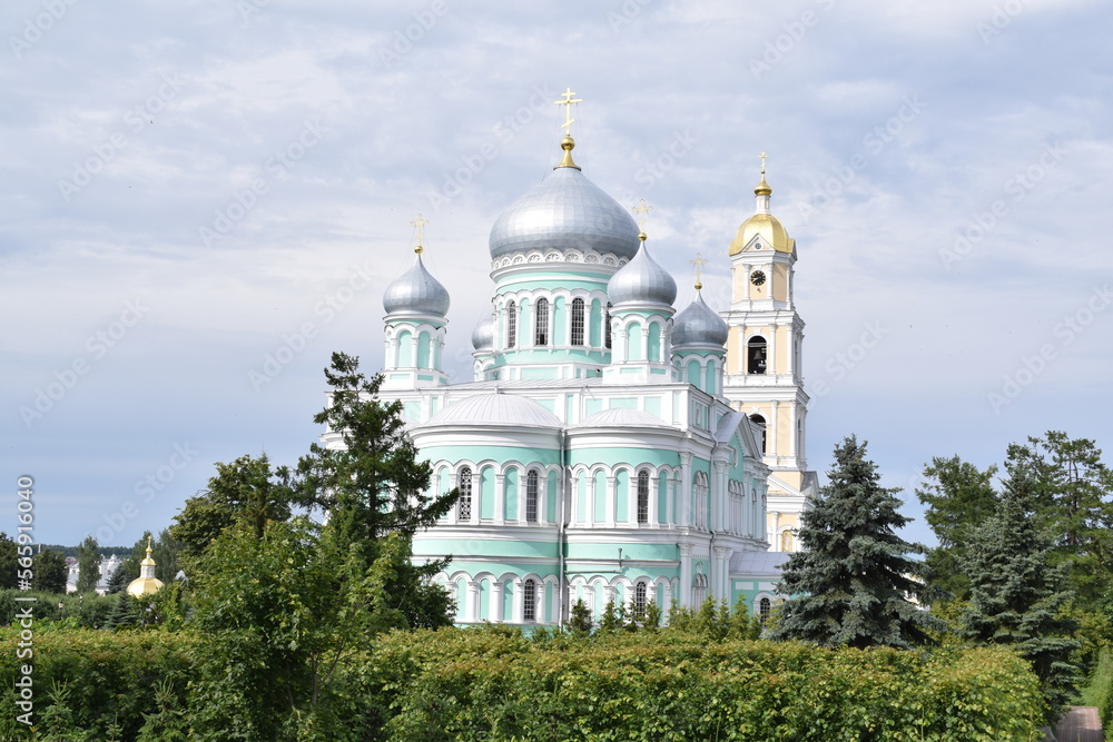 Holy Trinity Orthodox Cathedral in Diveevo