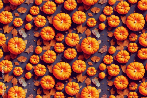 Wallpaper Mural pumpkin seamless pattern texture
 Torontodigital.ca