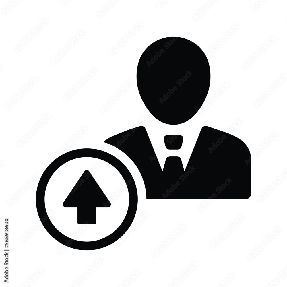 Career Up icon. Editable vector isolated on a white background. Career Up icon. Editable vector isolated on a white background.