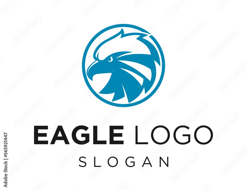 Fototapeta premium Logo about Eagle on a white background. created using the CorelDraw application.
