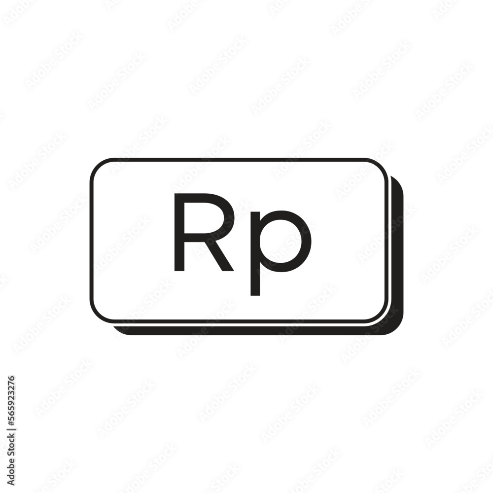 illustration of Indonesian Rupiah banknote illustration of Indonesian Rupiah banknote