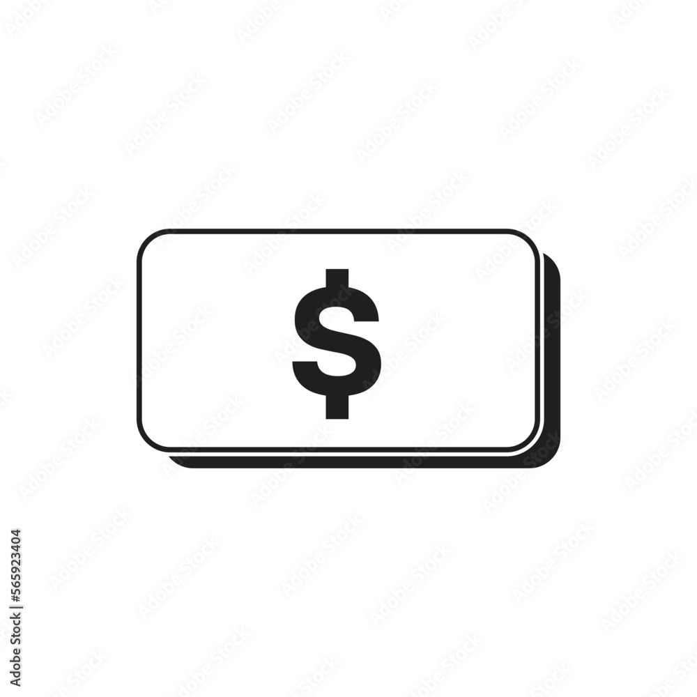 USA Dollar currency icon, Flat design. money payment, dollar sign USA Dollar currency icon, Flat design. money payment, dollar sign