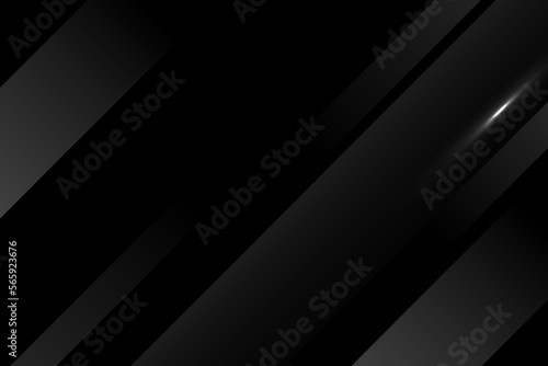 Dark geometric black abstract background elegant decorative design pattern