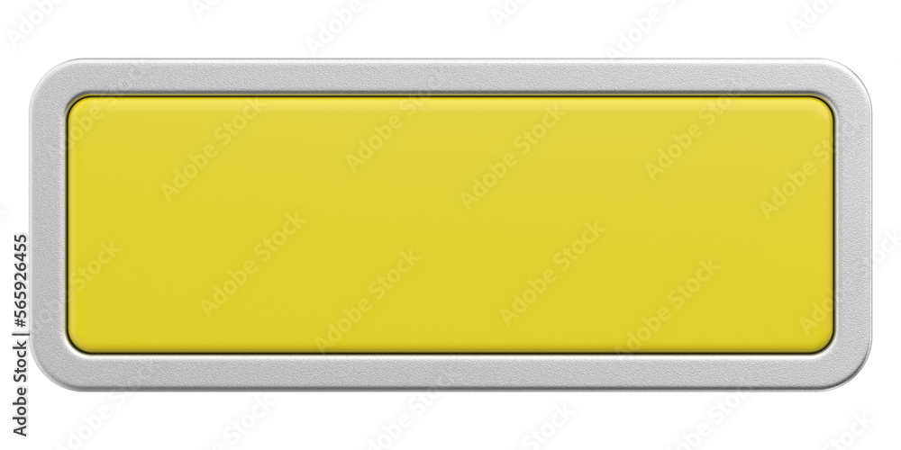 3D button. Empty button. 3D illustration. 3D button. Empty button. 3D illustration.