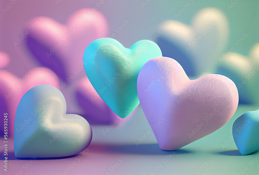 Fototapeta premium Valentine's day heart