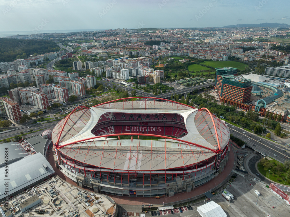 Estadio do Sport Lisboa e Benfica. Multipurpose Stadium located in