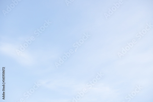 blue sky with white clouds, background