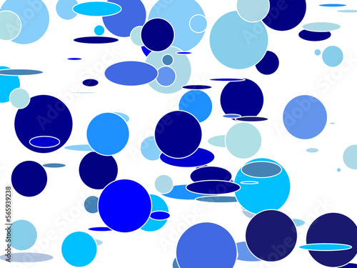 blue shapes pattern useful as a background