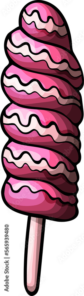 Ice Cream cartoon funny illustration Ice Cream cartoon funny illustration