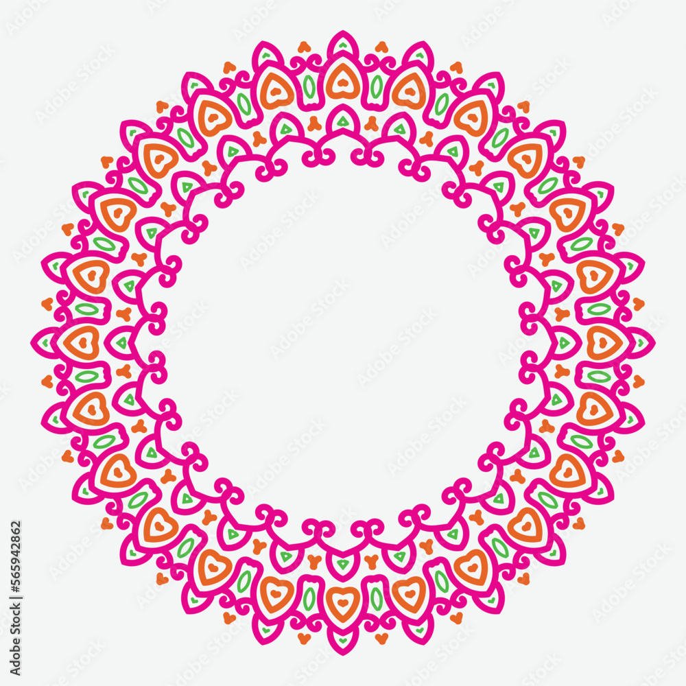 Decorative line art frame for design template. Elegant vector element Eastern style, place for text. Lace illustration for invitations and greeting card Decorative line art frame for design template. Elegant vector element Eastern style, place for text. Lace illustration for invitations and greeting card
