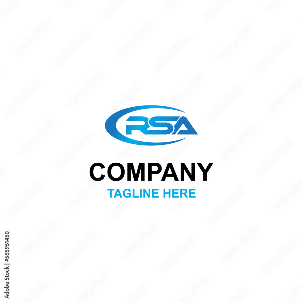 creative rsa logo design