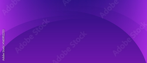 abstract modern curved gradient blue and purple banner background