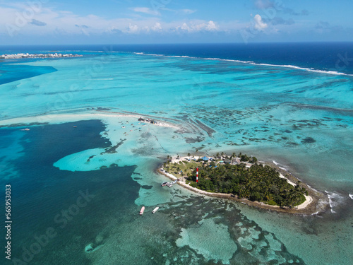 Rose Cay in the archipelago of San Andres and providence
