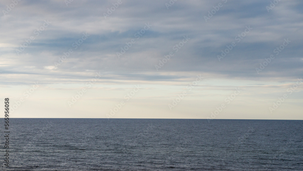 Panorama nad morzem Bałtyckim