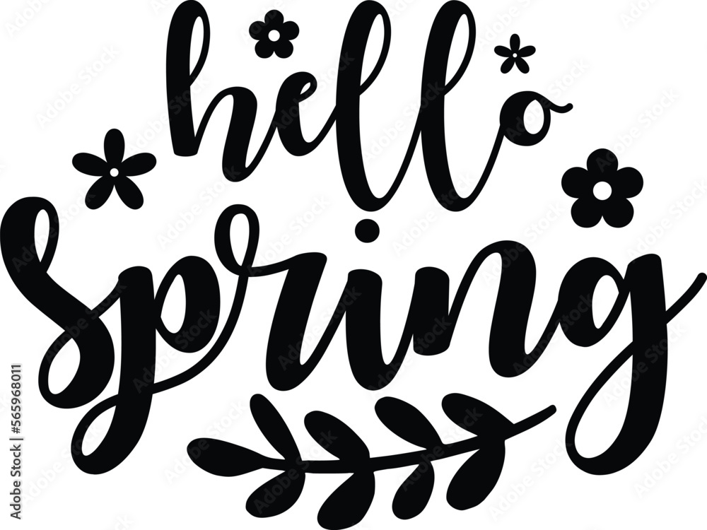 Spring Svg Design,Spring Bundle, Spring svg, Welcome Spring svg, dxf ...