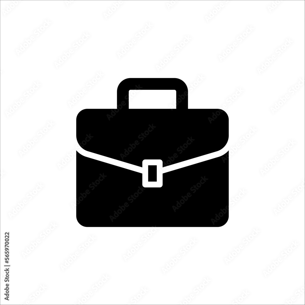 Suitcase flat logo isolated on white background. EPS 10 Suitcase flat logo isolated on white background. EPS 10