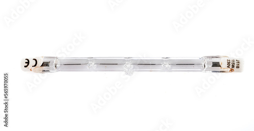 halogen lamp in studio