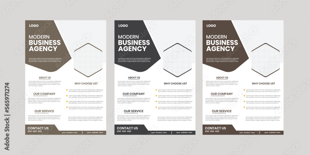 a marketing agency abstract summit flyer, identity stationary graphic flyer, conference meeting chart flyer