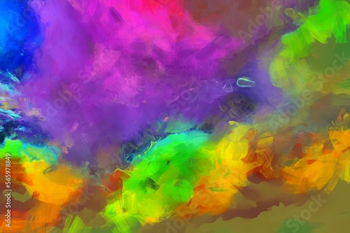 abstract minimalist colorful background