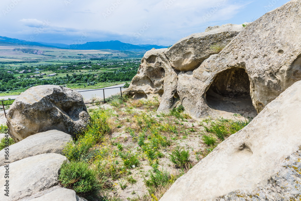 cave city Uplistsikhe near Gori, Georgia