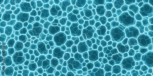 DNA close-up morph geometric shape background 