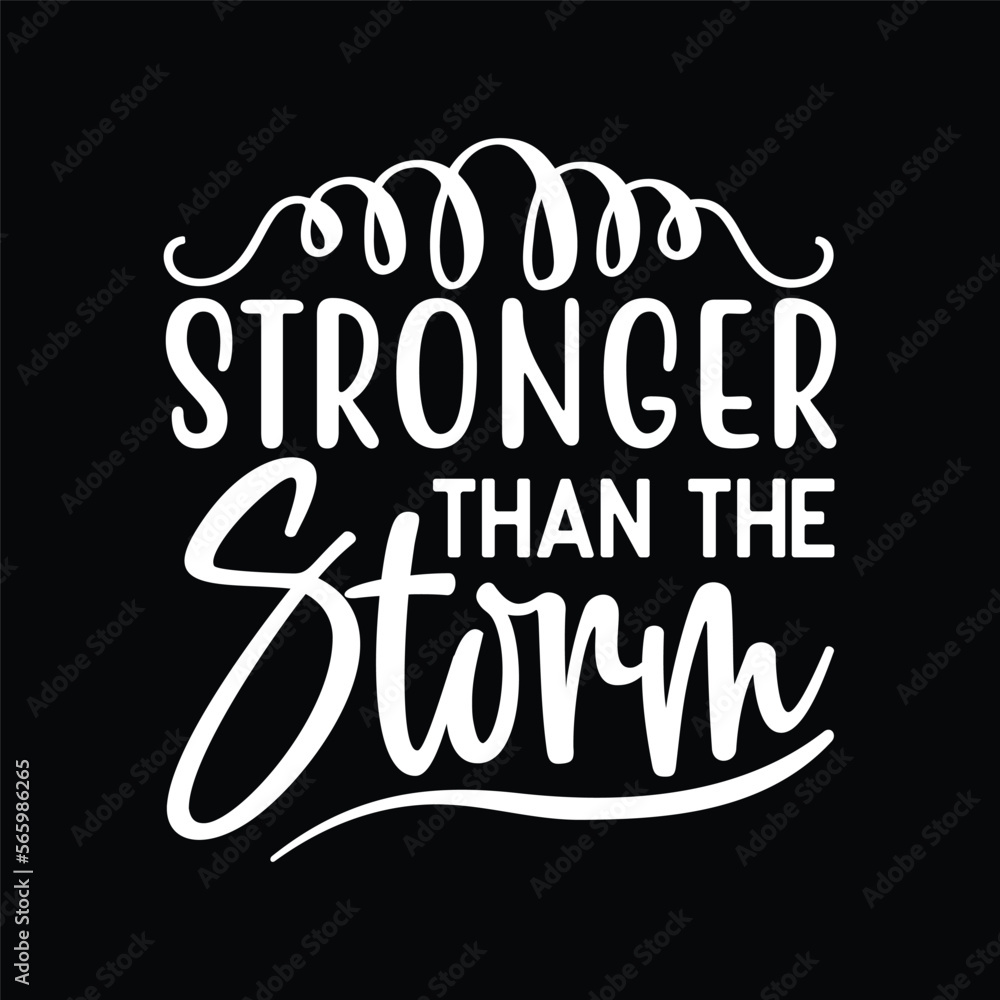 Obraz premium Stronger than the storm