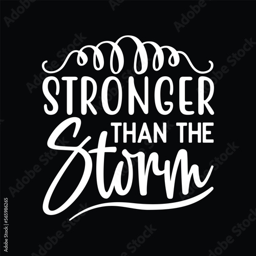 Stronger than the storm