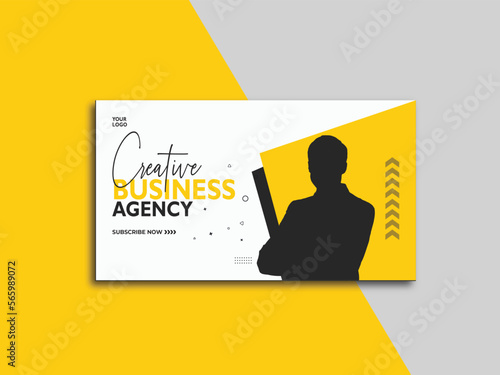 youtube video thumbnail or web banner