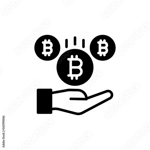 Block Reward icon in vector. Logotype