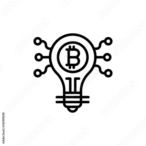 ICO icon in vector. Logotype