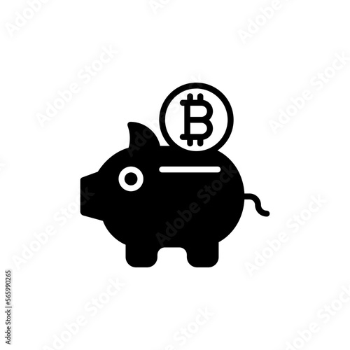 Deposit icon in vector. Logotype