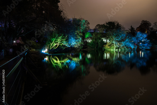 Frankfurt - Winterlichter Palmengarten photo