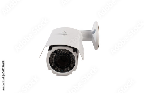 Anti-theft system installation camera . concept of protection and security