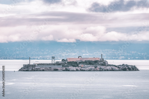 Alcatraz Island in San Francisco, USA.